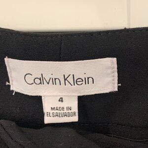 Calvin Klein Pants Size 4 Black